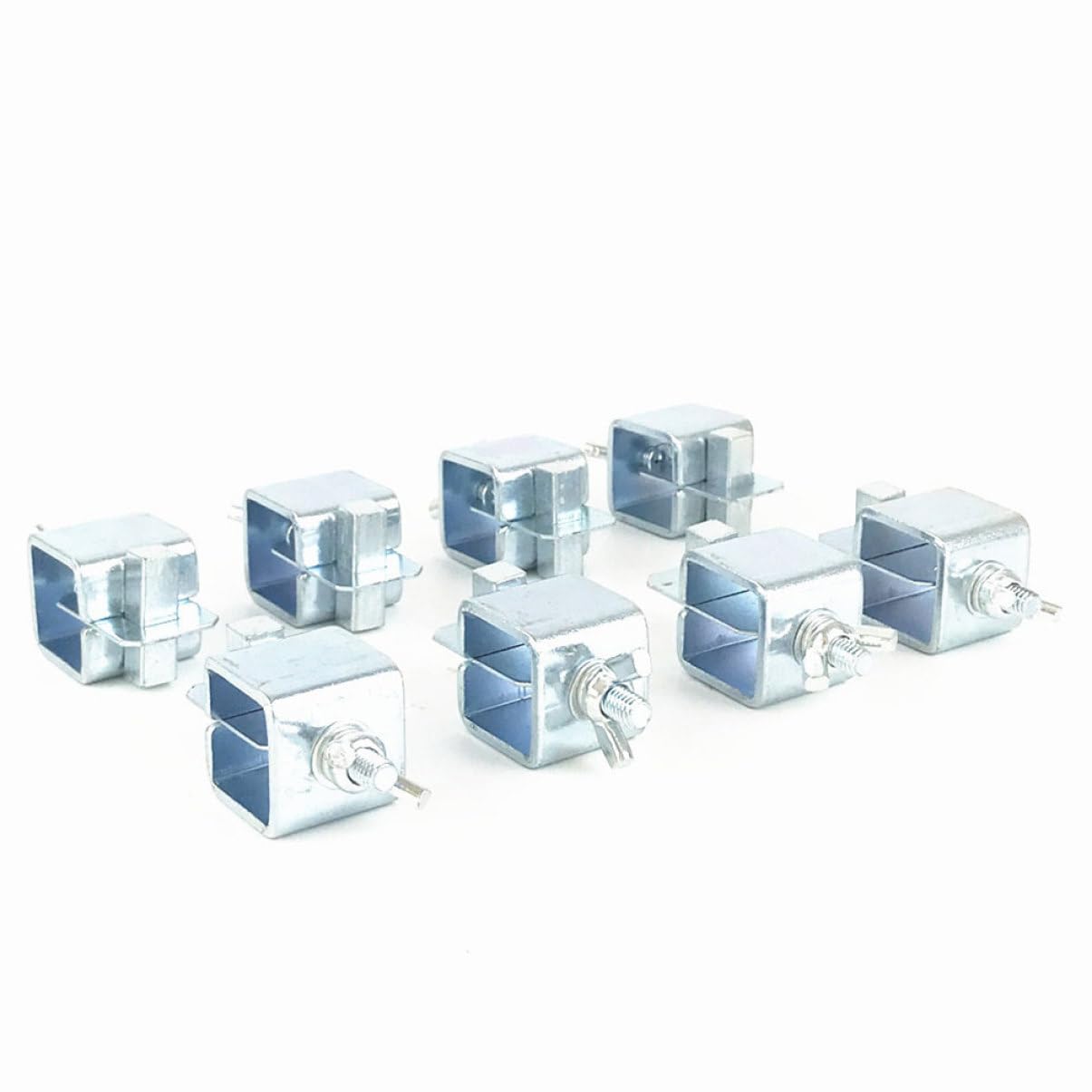 8pcs Welding Clamps Auto Welding Tools Clip for Welding Weld Panel Clamps Locator Pinch Weld Clamps Car Door Skin Panel Welding Clip Clamp for Welding Silver Yardenfun