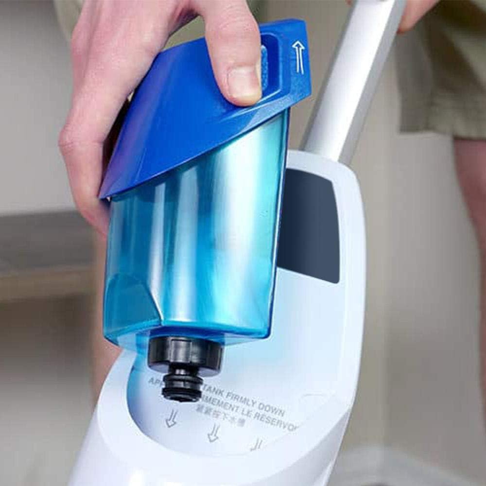 KEEPOW Steam Mop Pads and Tank Cap Replacement Compatible with Bissell Powerfresh 1940 Series Steam Mop (6+2Pack)