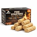 Accecraft 72 PCS Fire Starters – Natural Fire Starter Sticks for Fireplace, Fire Pit, Grill & Charcoal, BBQ, Smoker, Pellet Stove, Chimney & Pizza Oven