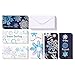 BEST PAPER GREETINGS Money Envelopes for Cash Gifts - 36 Pack, 3.6 x 7.25 Inch, Snowflake Winter Designs - Money Card Holder