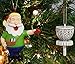 Tree Buddees Santa Frisbee Disc Golf Christmas Ornament 2 Piece Set