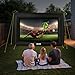 VEVOR 14FT Inflatable Projector Screen, Inflatable Movie Screen Outdoor with 120W Air Blower Projector Screen Oxford Fabric Material Blow Up Screen for Outdoor Backyard, Home Theater, Theme Party