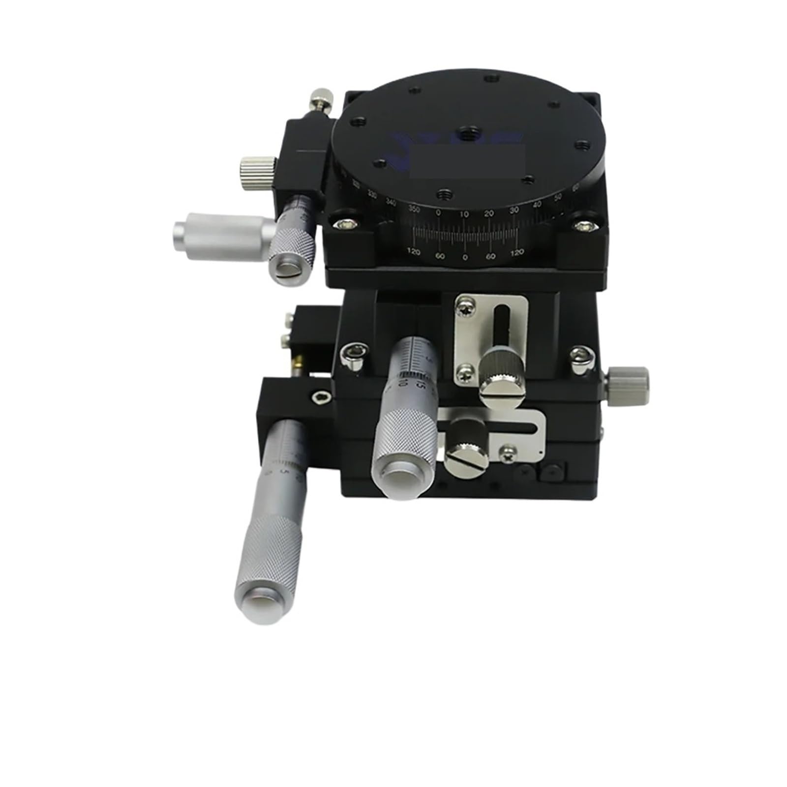 WNVXJGNSO XYZR Axis 60 * 60mm LT60-LM Sliding Table V-Type 4-Axis Fine-Tuning Platform Manual Linear Platform Bearing Adjustment Slide 29.4N