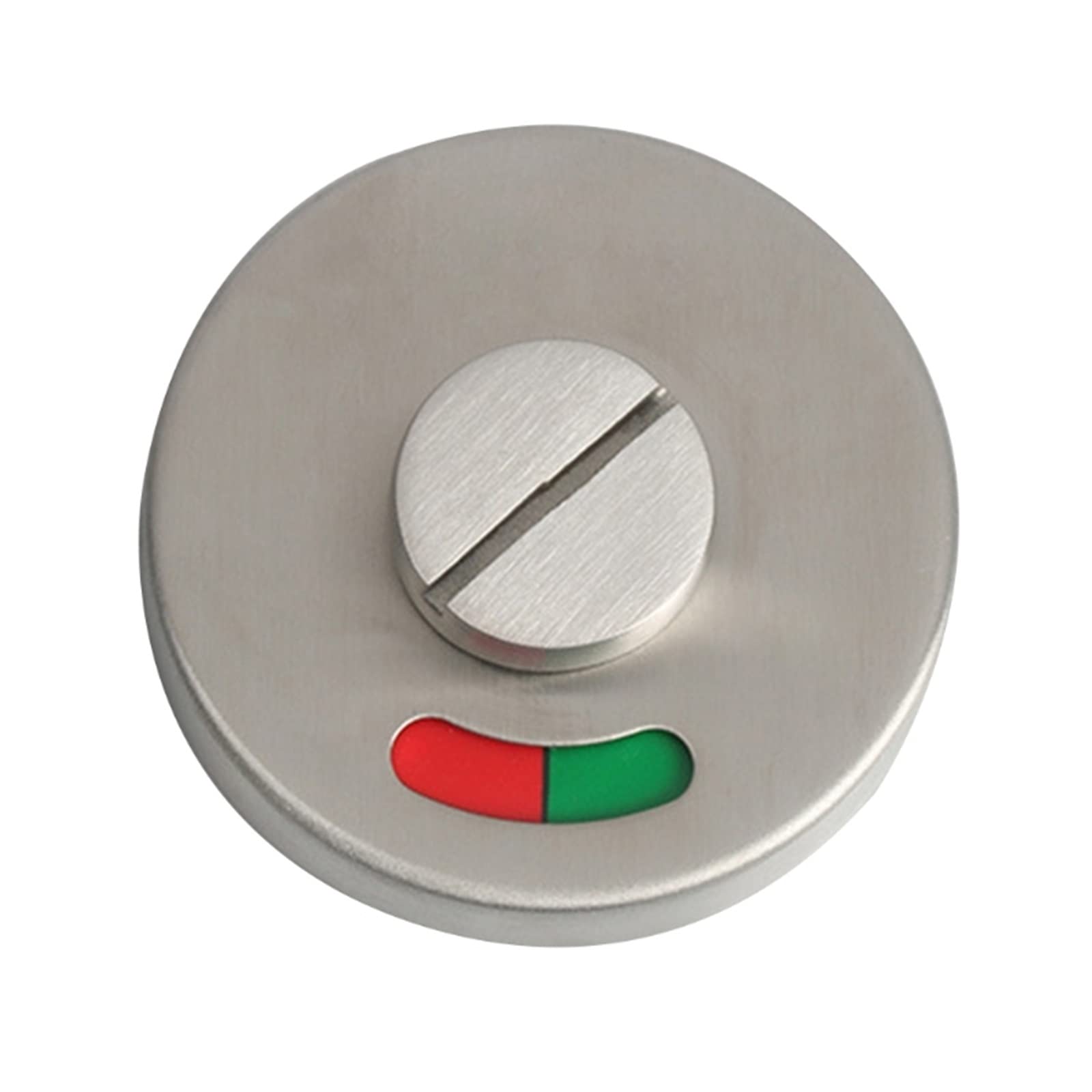 Poignée bouton WC avec loquet intimité et indicateur de toilette