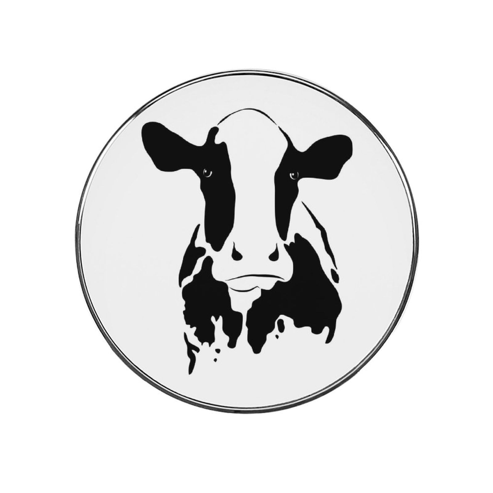 Black White Cow Refrigerator Magnet Decorative Locker Magnet For Kitchen And Office Home Décor