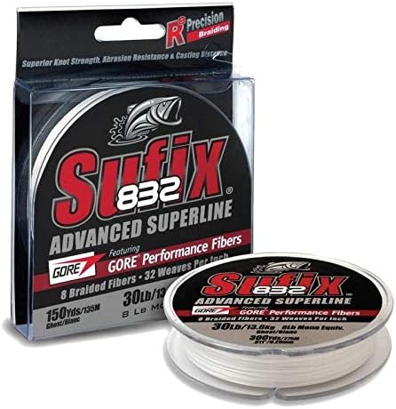 Sufix 832 Braid Ghost 0.10mm / 5.9kg / 13lb / 120m