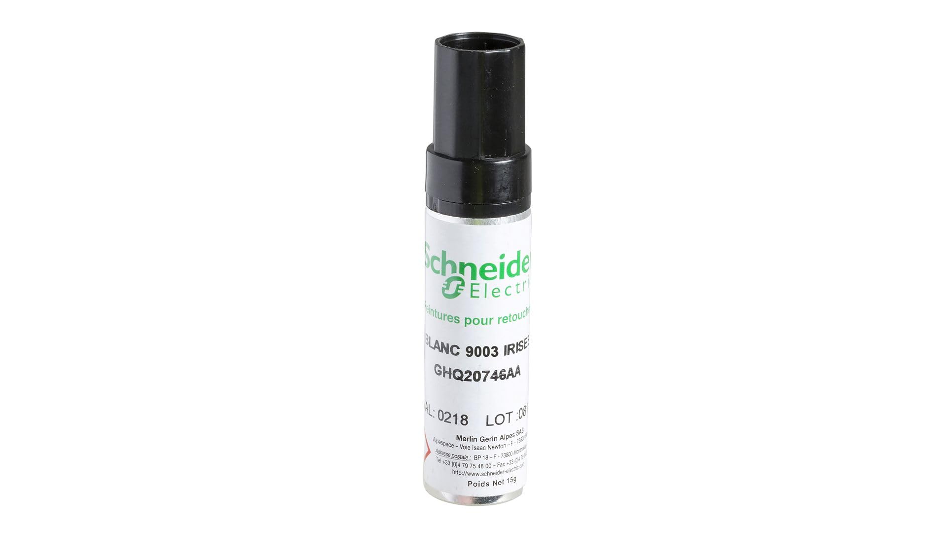 Pincel retoque pintura RAL 9003 marca Schneider Electric