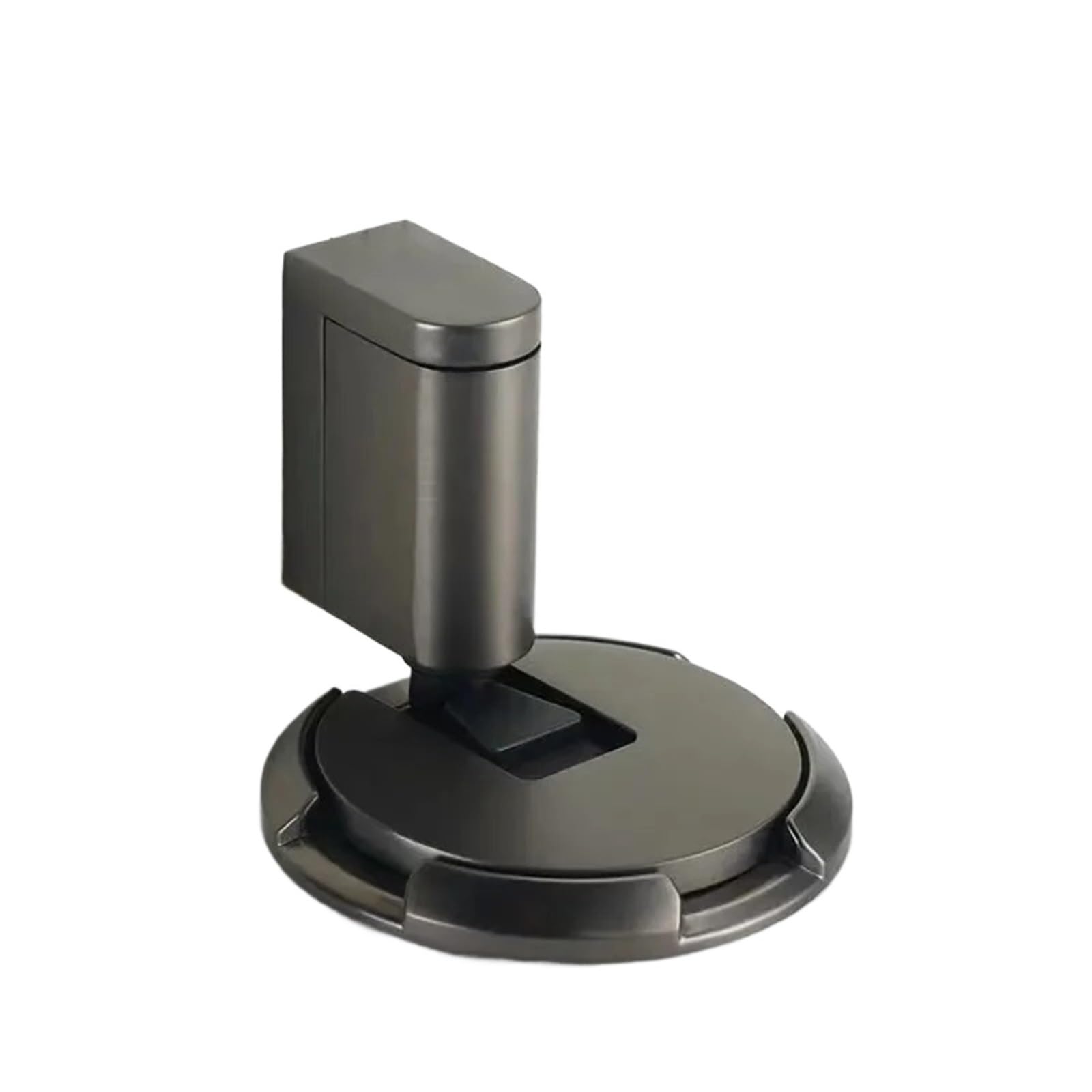 Kdhcvkz Gray 1Pcs Windproof Door Stopper Indoor Heavy Duty Floor Mechanical No Drilling Door Stopper With Screws(Gray)
