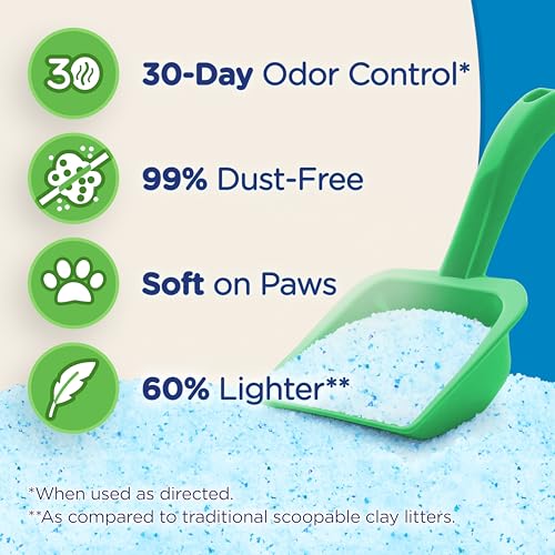 Ultra by Cat's Pride Fresh Scent Micro Crystals, Soft on Paws Litter, 15lb - Image 4
