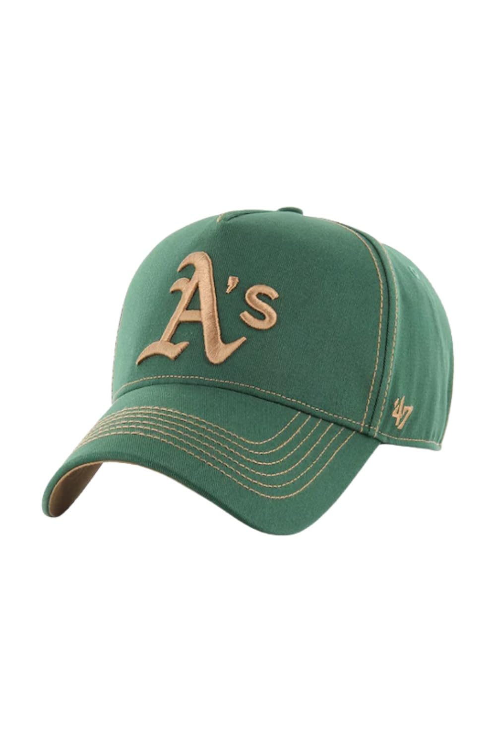 47 Brand Adjustable Cap - Contrast Oakland Athletics Green