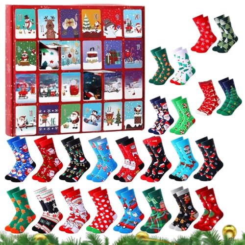 Calendrier de compte à rebours de Noël pour cocooning au coin du feu
