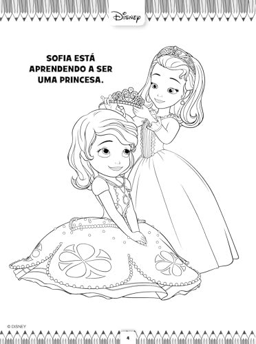 100 páginas para colorir – Disney – Meninas