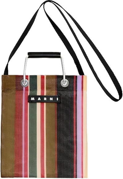 Amazon | [Marni] マルニ ストライプミニショルダーバッグ カバン 