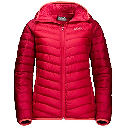 Preisvergleich Produktbild Jack Wolfskin Damen Daunenjacke "Zenom Storm" rot (500) L