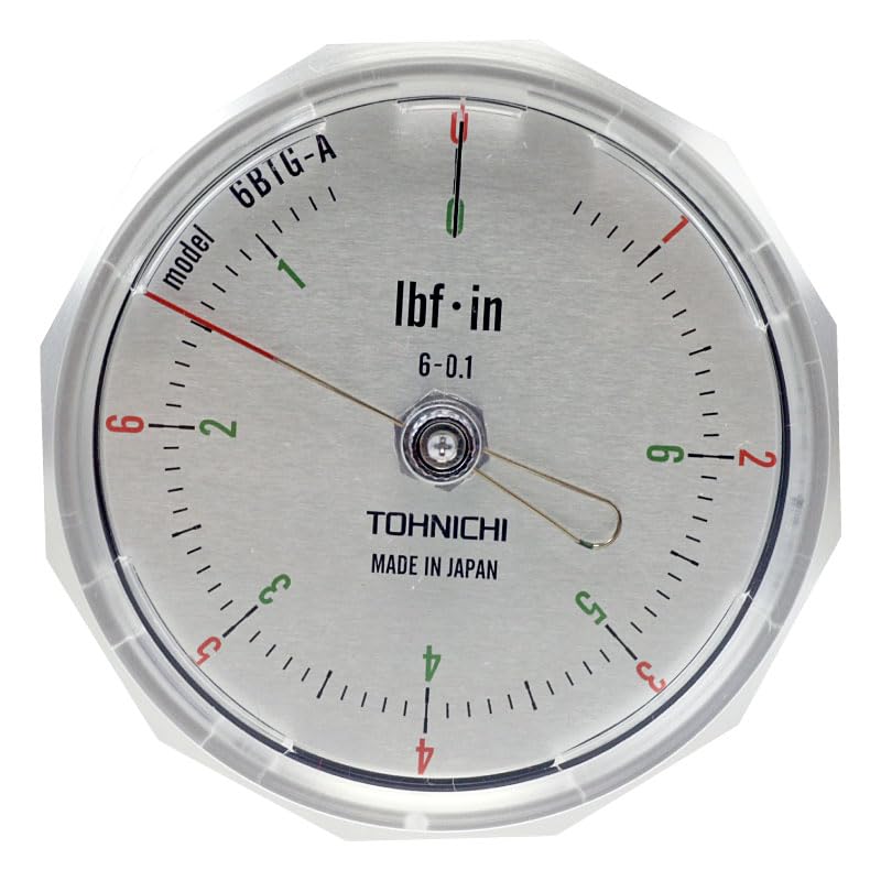 Tohnichi Torque Gauge 6BTG-A-S (0.6~6 in.lbs.)