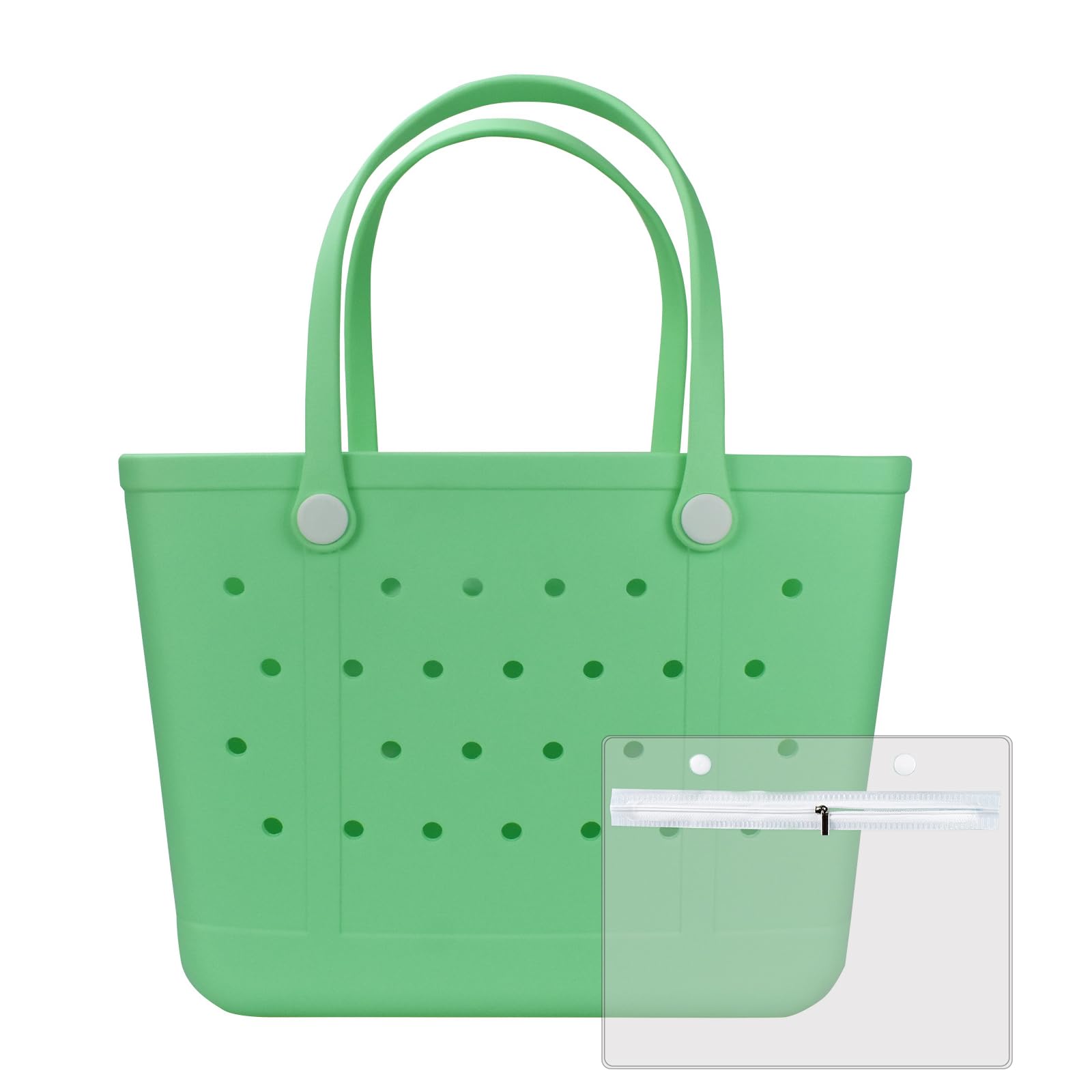 X Large Beach Bag, Oversized Rubber Beach Bag, Washable Open Tote Durable Tote Travel Bags