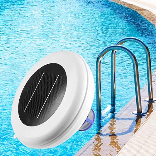 Ionizador solar para piscina, ionizador purificador de agua y choque solar sin cloro, hasta 22.000 galones, 85% menos cloro, para piscinas al aire libre