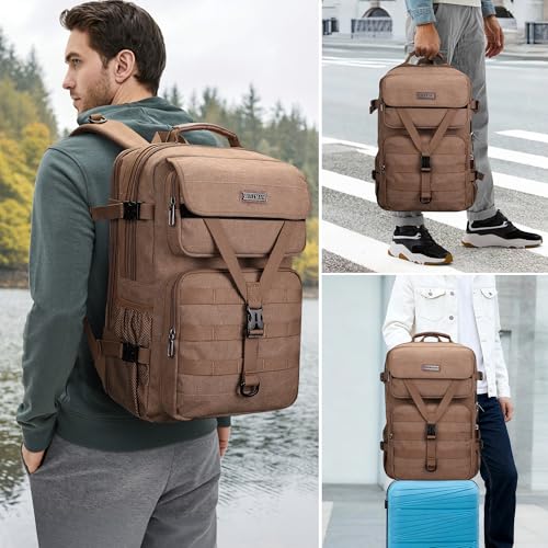 WITZMAN Vintage Canvas Travel Backpack