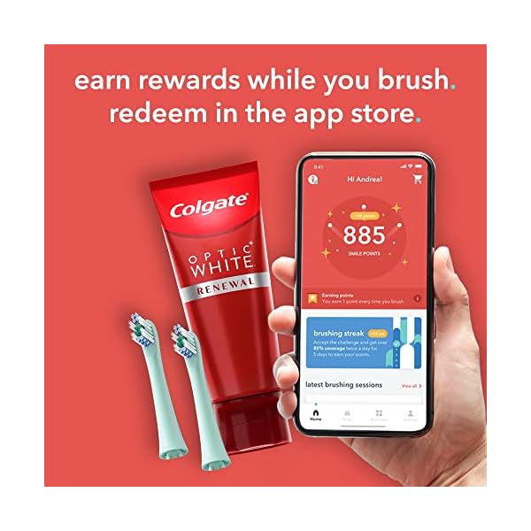 hum by Colgate Smart Battery Toothbrush Kit, Sonic Toothbrush Handle