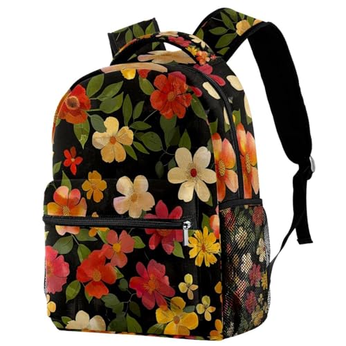 Sac à dos de fleurs de printemps pour enfants idéal sorties scolaires junior