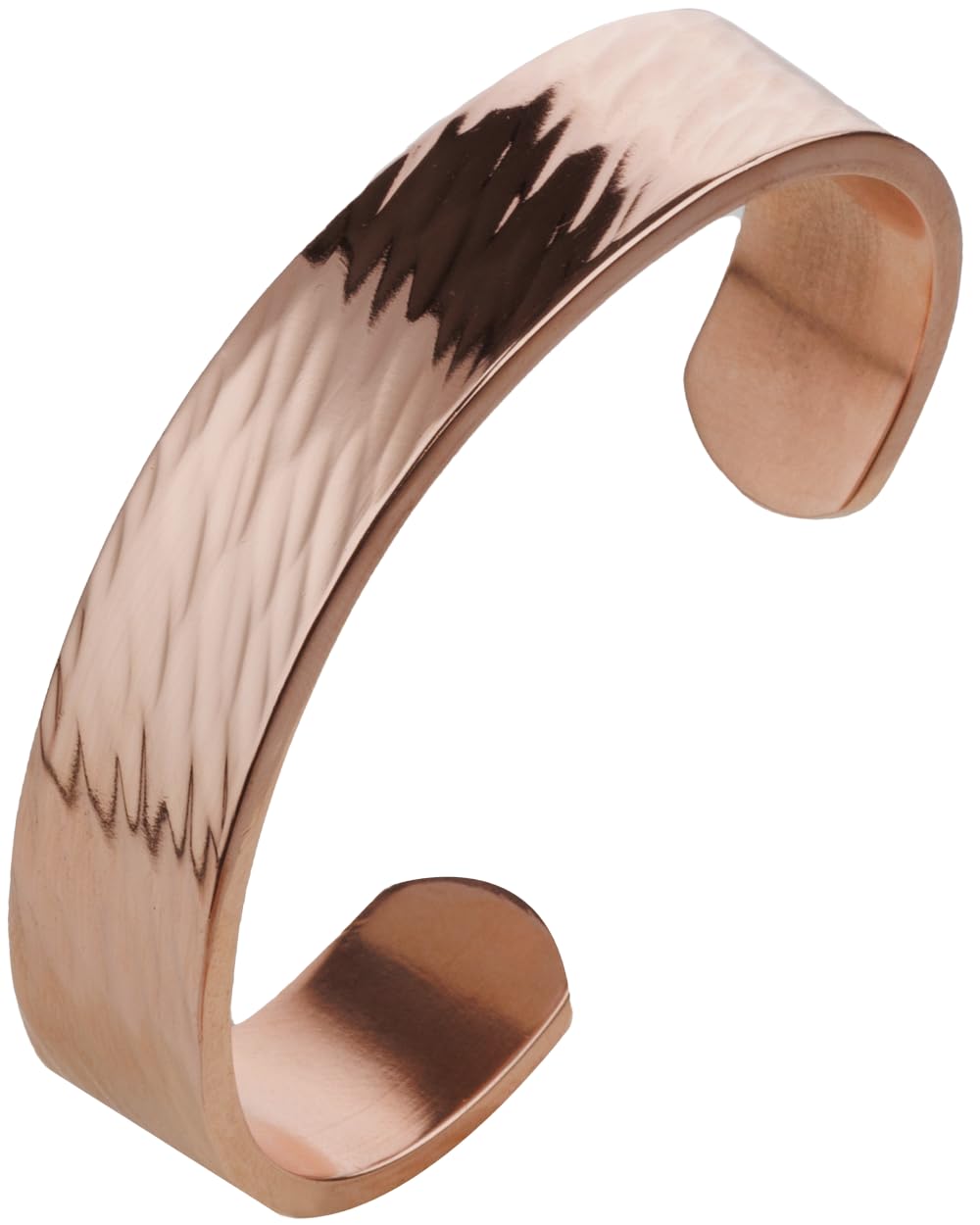 DEMMEX Bracelet en cuivre turc pur de 3 mm d'épaisseur – Solide, non revêtu, non magnétique – Cuivre de 0,3 cm d'épaisseur, le plus épais de son genre et pièce de déclaration – Automne 2024, unisexe