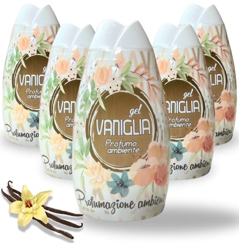 Profumatore Armadio 5 Pezzi da 200ml Assorbe ed Elimina Cattivi
