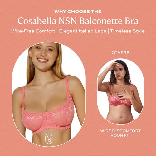 Image of Cosabella Women's Never Say Never Balconette Bra