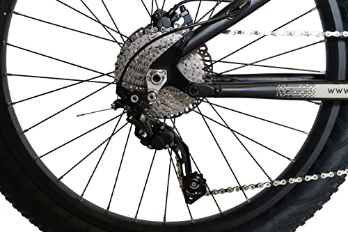 Foto von CHRISSON 27,5 Zoll Oversized eFully Enduro Downhill E-Mountainbike Unisex eXDURO 612Wh 85Nm Mittelmotor DEORE 10G DEORE Schwarz-Grau