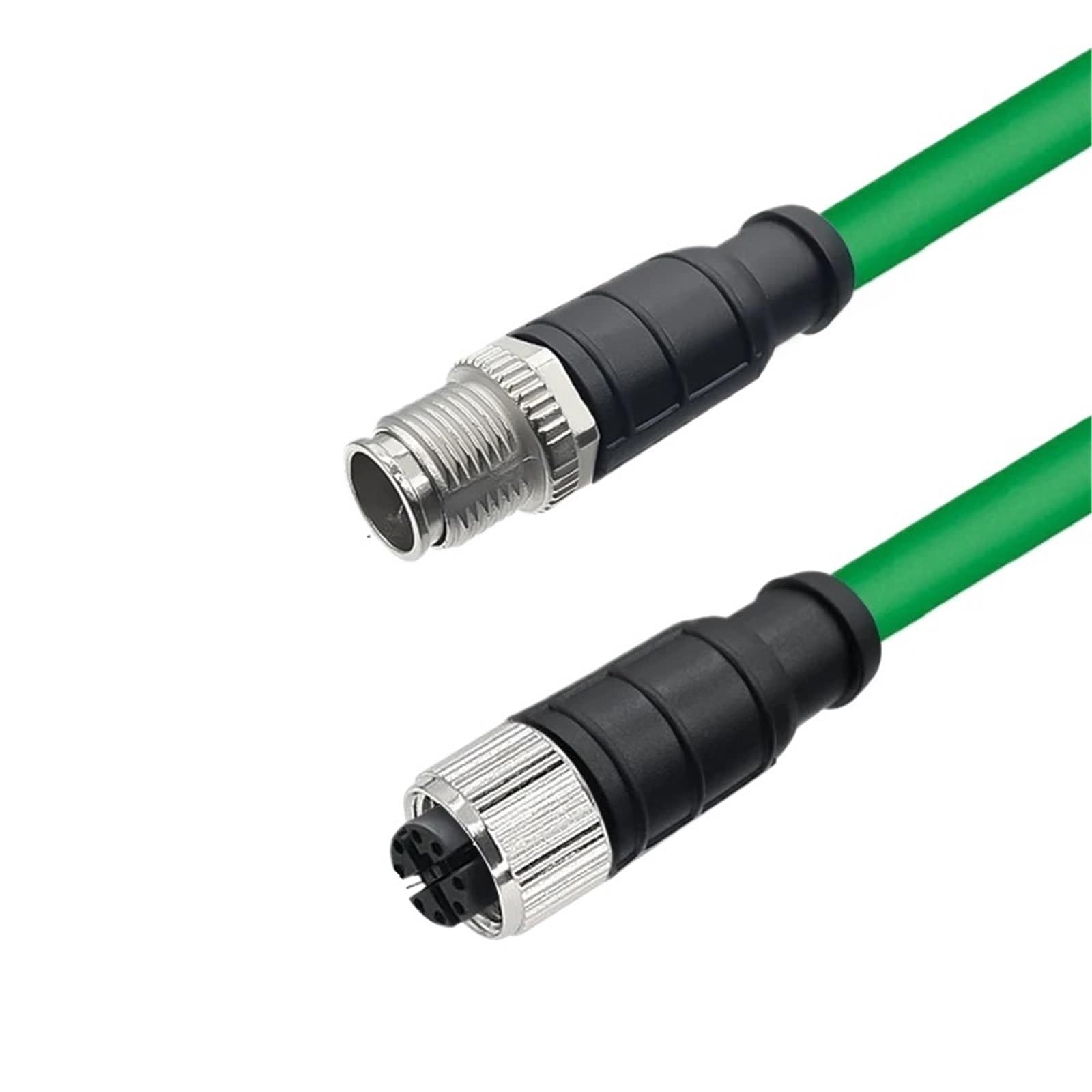 Câble M12 8 Broches Type X Mâle Femelle pour Extension Réseau Ethernet