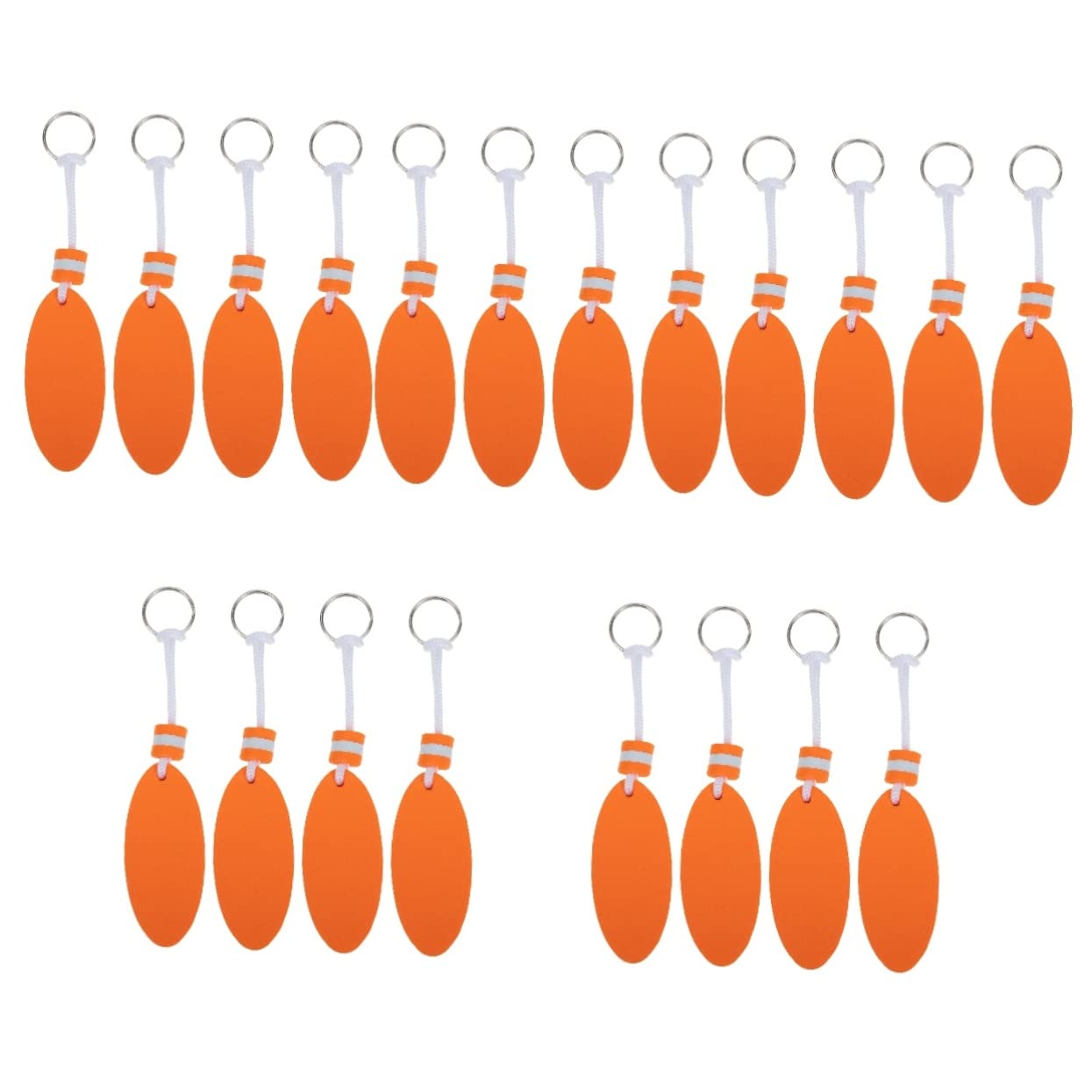 SUPVOX 5 Set Portachiavi Galleggiante Portachiavi Decorativo Per Attività Allaperto 4 Pezzi * 5