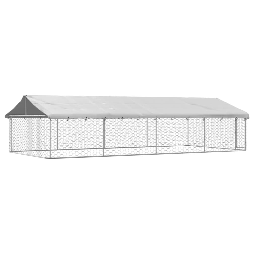 Générique Chenil extérieur avec Toit 600x300x150 cm,Niches & enclos pour Chiens,44.5KG-171502