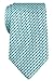 Retreez Vintage Three-Colour Polka Dots Woven Skinny Tie Necktie - 5 Colors
