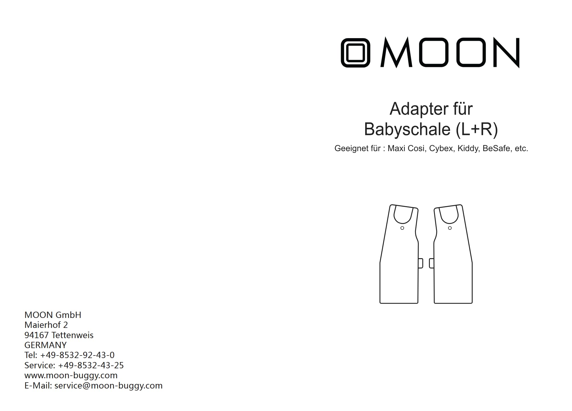 MOON Resea+ moss, Kombi-Kinderwagen Edition+, mit Wanne und Sportwagen Sitz, bis 22kg, Kollektion 2025