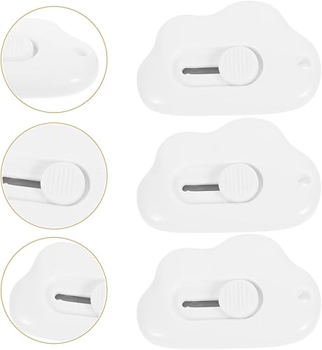 Miniatura 8 de Angoily 3 unids para el hogar utilidad mini retráctil cerradura herramienta de apertura escuela bolsillo cuchillo función cuchillos portátiles corte