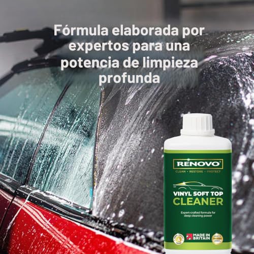 Miniatura 5 de Renovo Limpiador Para Capotas De Vinilo, Neutro, 500 Ml