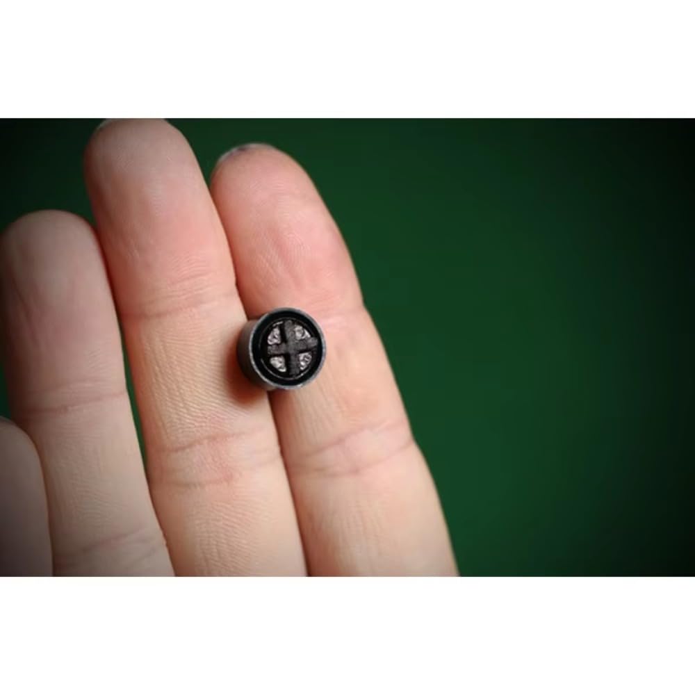 Double Cross 4.0 Magic Trick Trucos de transferencia de tinta Magician Street Props Magician Street Props (negro)