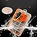Organizers Lures Organizers Clear Lid Tray Tool Box Baits Separator Fishing Tackle Box Lures Storage Box Trays