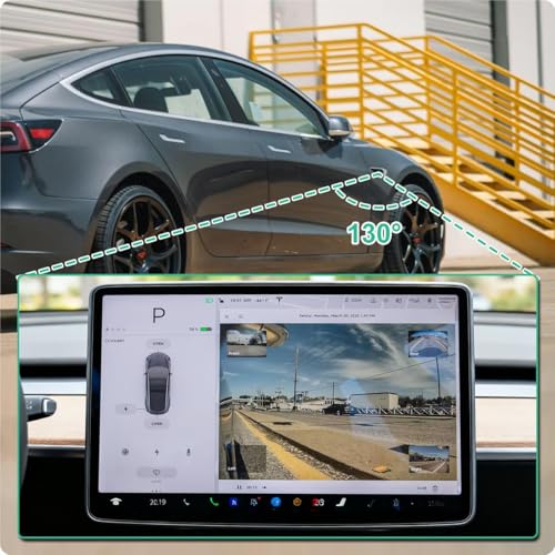 Image of 1125107-50-J Front Right Side Fender Camera Replacement for Tesla Model 3 2017-2022 & Tesla Model Y 2017-2022, OE Trun Signal Repeater Wing Cam Replaces 1125107-50-H, 1125107-50-G by GreenYi