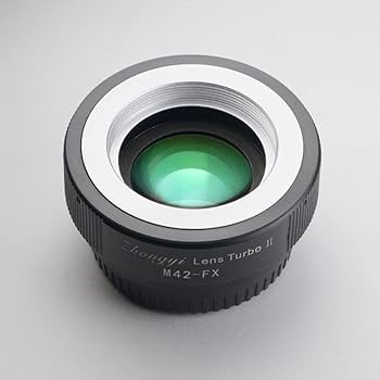 富士フイルム - 中一工学 Lens Turbo II M42-FX フォーカルレデューサー マ… Lens Turbo II M42-FX M42マウントレンズ - 富士フイルムX