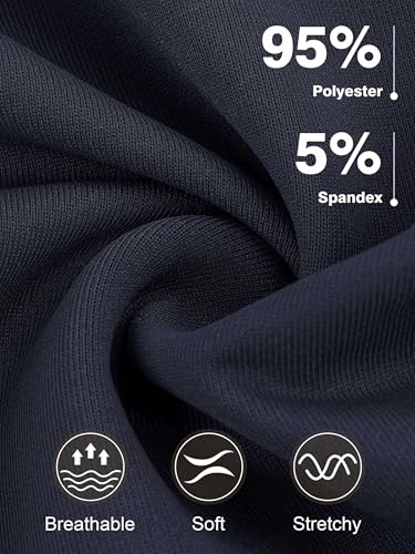 Resinta 3 Pack Toddler Boys Sweatpants Kids Active Jogger Pants Boys Casual Athletic Pull On Pants with Drawstring Pockets2