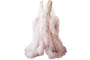 Ethereal and Enchanting: Tulle Robe Maternity for a Serene Pregnancy Glow