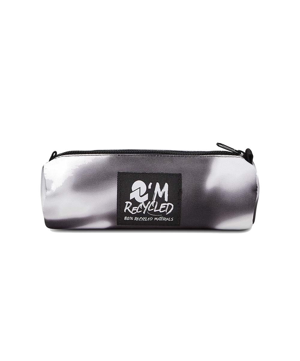 Invicta Pen Holder, Nose Pencil Bag, Black, Screen Printing Logo, School Pen Holder, Shade Black, DIMENSIONI: 20,5x4,5x4,5 cm, School - Image 2