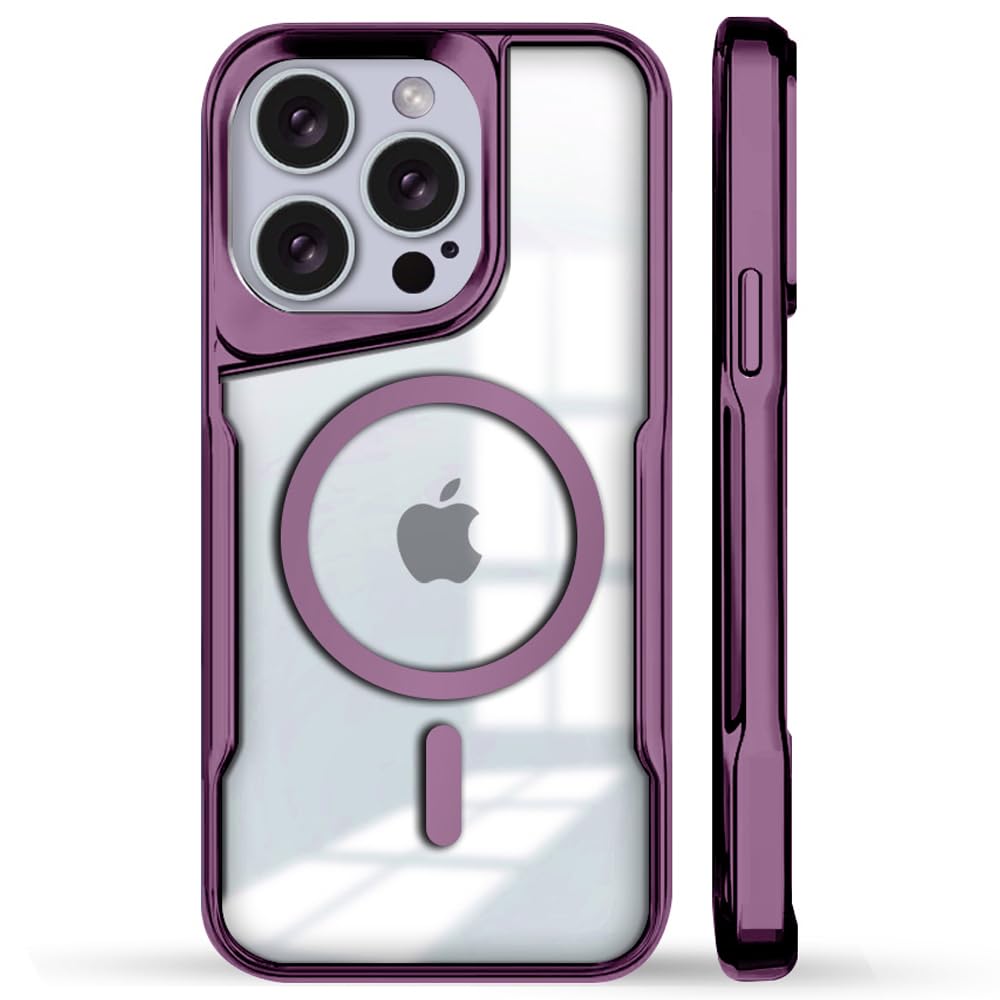 KARWAN® iPhone 12 Pro Back Case Cover Hybrid Acrylic Transparent Electroplated Shockproof Phone Case for iPhone 12 Pro (TPU | Titanium Purple) (B0D31QW921) Amazon Price History, Amazon Price Tracker