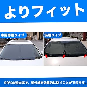 Amazon.co.jp: WeCar マツダ RX－8 フロントサンシェードフロント