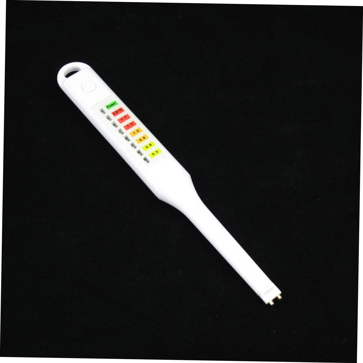 SOLUSTRE Medidor de Salinidad Portátil para Agua Salada Diseño Profesional y Resultados Claros, Fabricado en Abs, Adecuado para Uso en Hogares y Spas
