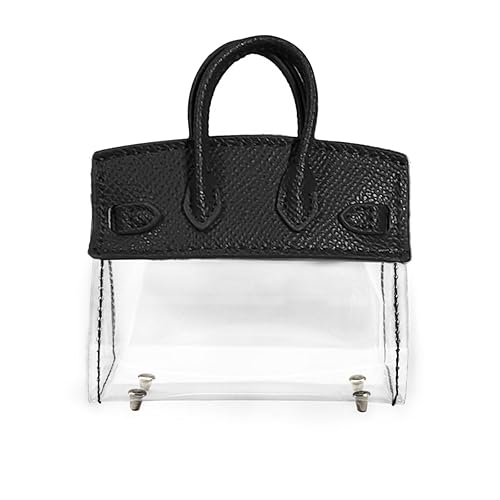 Mini Creative Handbag Car Key Case, Exquisite Transparent Key Chain