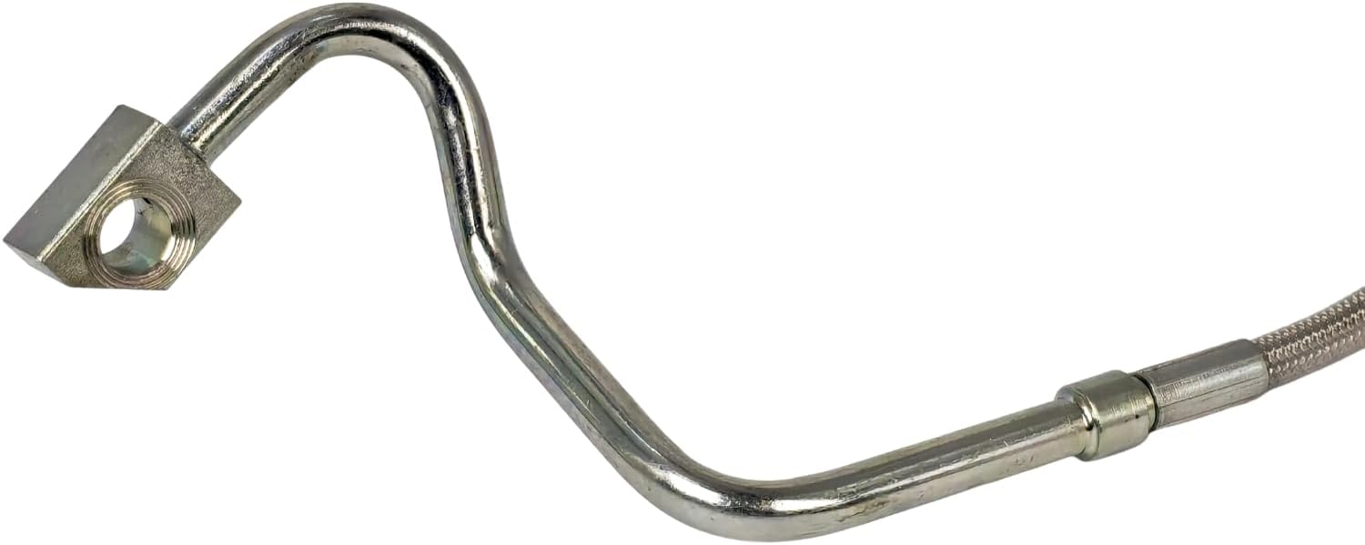 2PCS Front Brake Line 89710 Extended Stainless Steel Brake Line Compatible with Ford 2008-2015 F250 F350 Super Duty 4-6" Suspension Lift