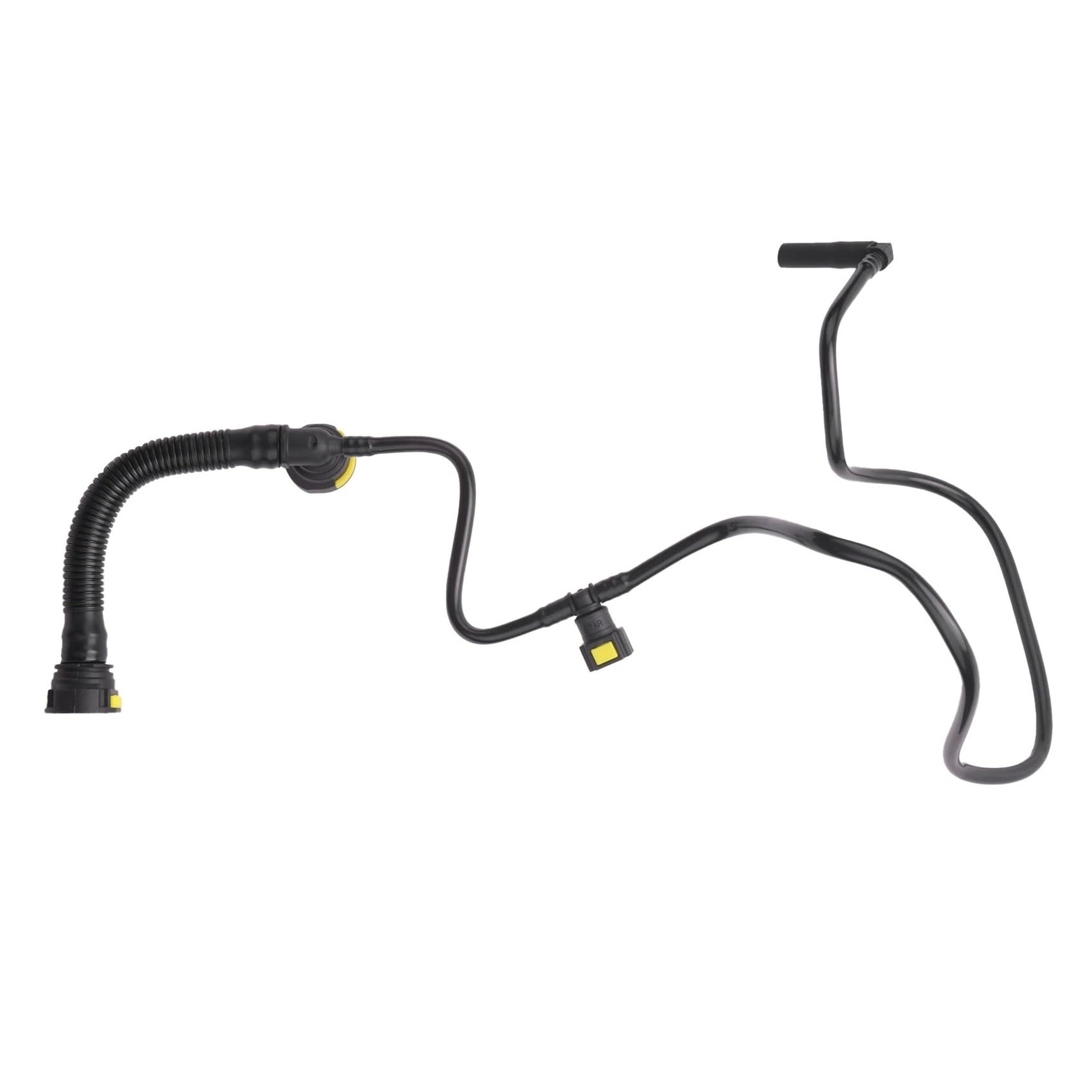 Kunyos One Color Radiator Reservoir Hose For Peugeot 206 207 307 Crankcase Breather Pipes Hose Assembly