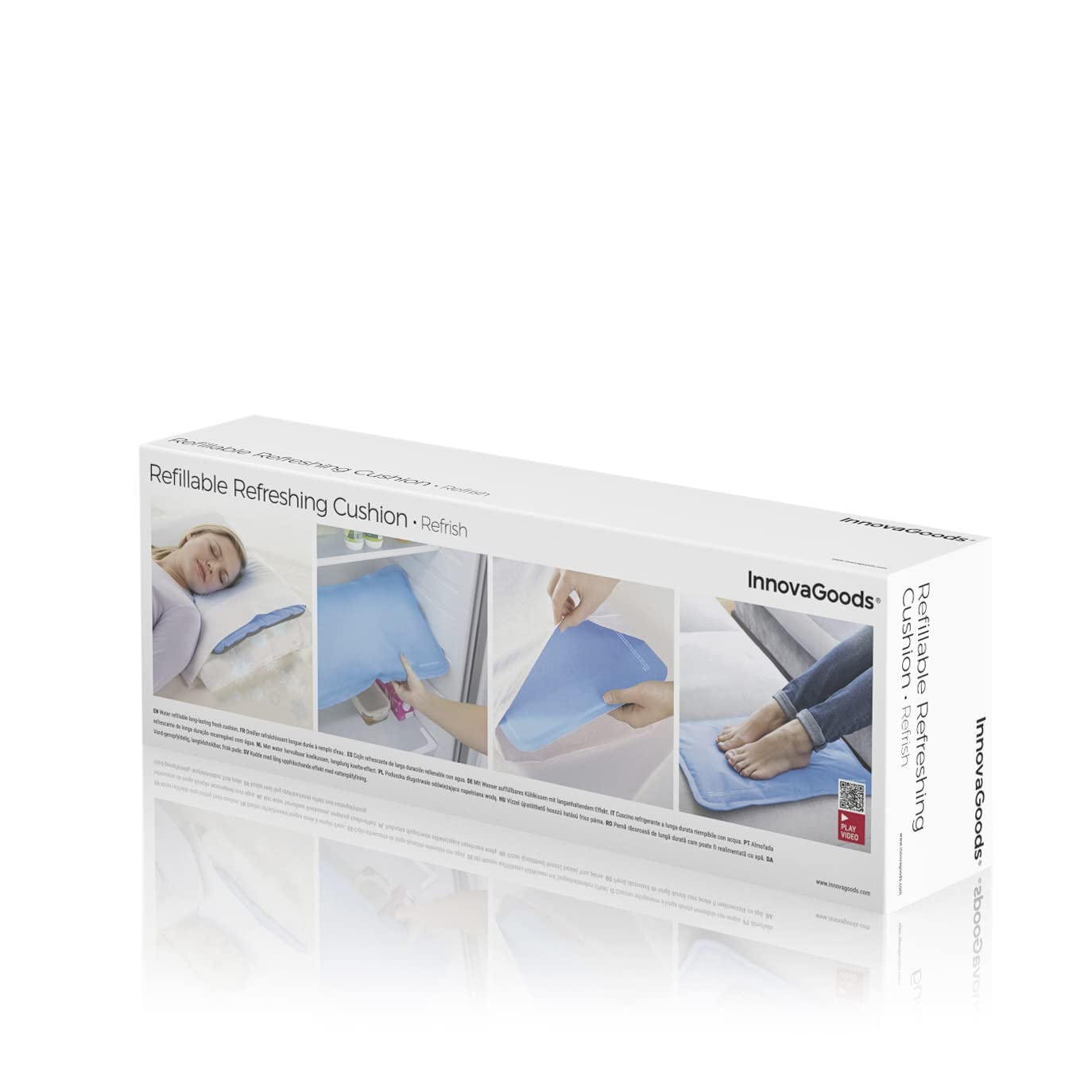 InnovaGoods IG116776 Cuscino rinfrescante riempibile