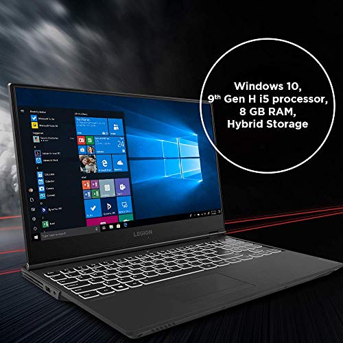 Image of (Refurbished) Lenovo Legion Y540 Intel i5 9th Gen 15.6 inch Gaming (8GB /256 SSD+1TD HDD /Win10 /NVIDIA GeForce GTX 1650 4GB /Raven Black /2.3kg), 81SY00UBIN